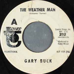 

7inch Record GARY BUCK - The Weather Man 292PROMO Tower 1966 US Folk Used