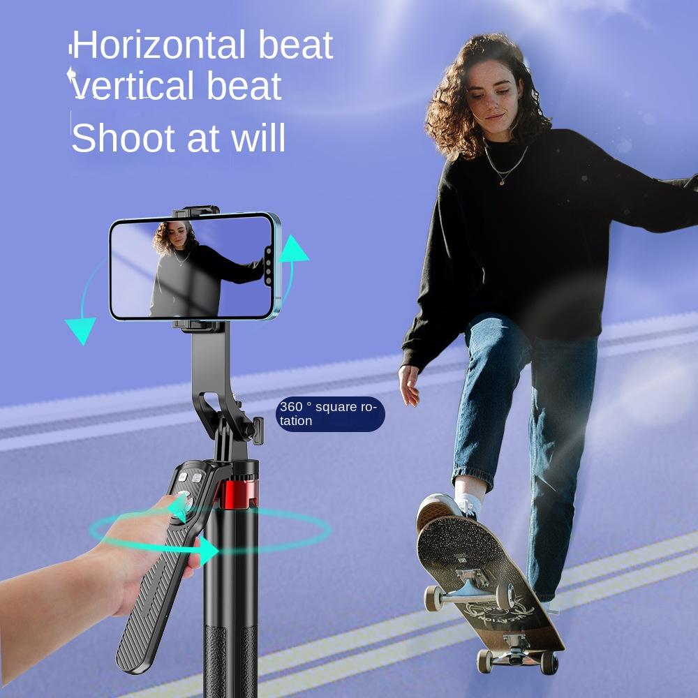 P185TK Aluminum Alloy Selfie Stick with for Tetrapod Universal Mobile Phone Holder Live Broadcast Handheld Stabilizer