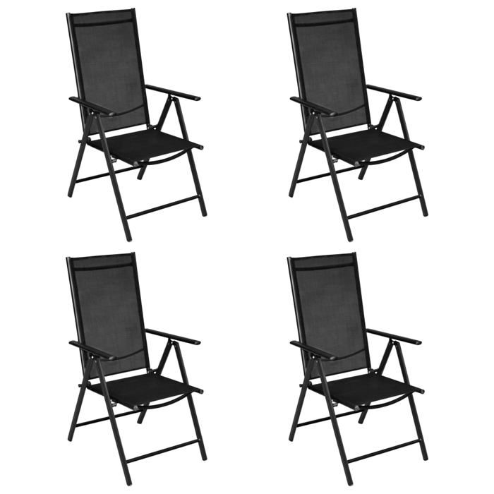 VidaXL Ensemble de Salle à Manger de Jardin 5 pcs Table et Chaises de Repas d'Extérieur Meubles de Terrasse Mobilier de 3070631