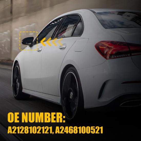 Left Hand Side Mirror Glass Heat W/Blind Spot Fit Mercedes W246 W221 C218 X156