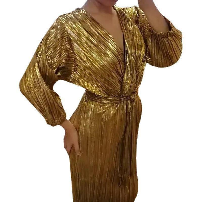 Oblique Shoulder Sequin Waist Party Dress Dress One Shoulder Sequin Evening Dress