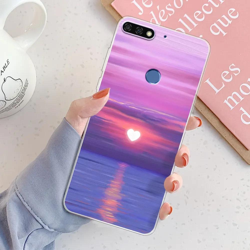 For Honor 7C 5.99 /7C RU 5.7 Case Honor 7A 7S 7A Pro 7A Prime Clear Soft Silicone Phone Case For Honor 8C 8A Pro 8A Prime Fundas