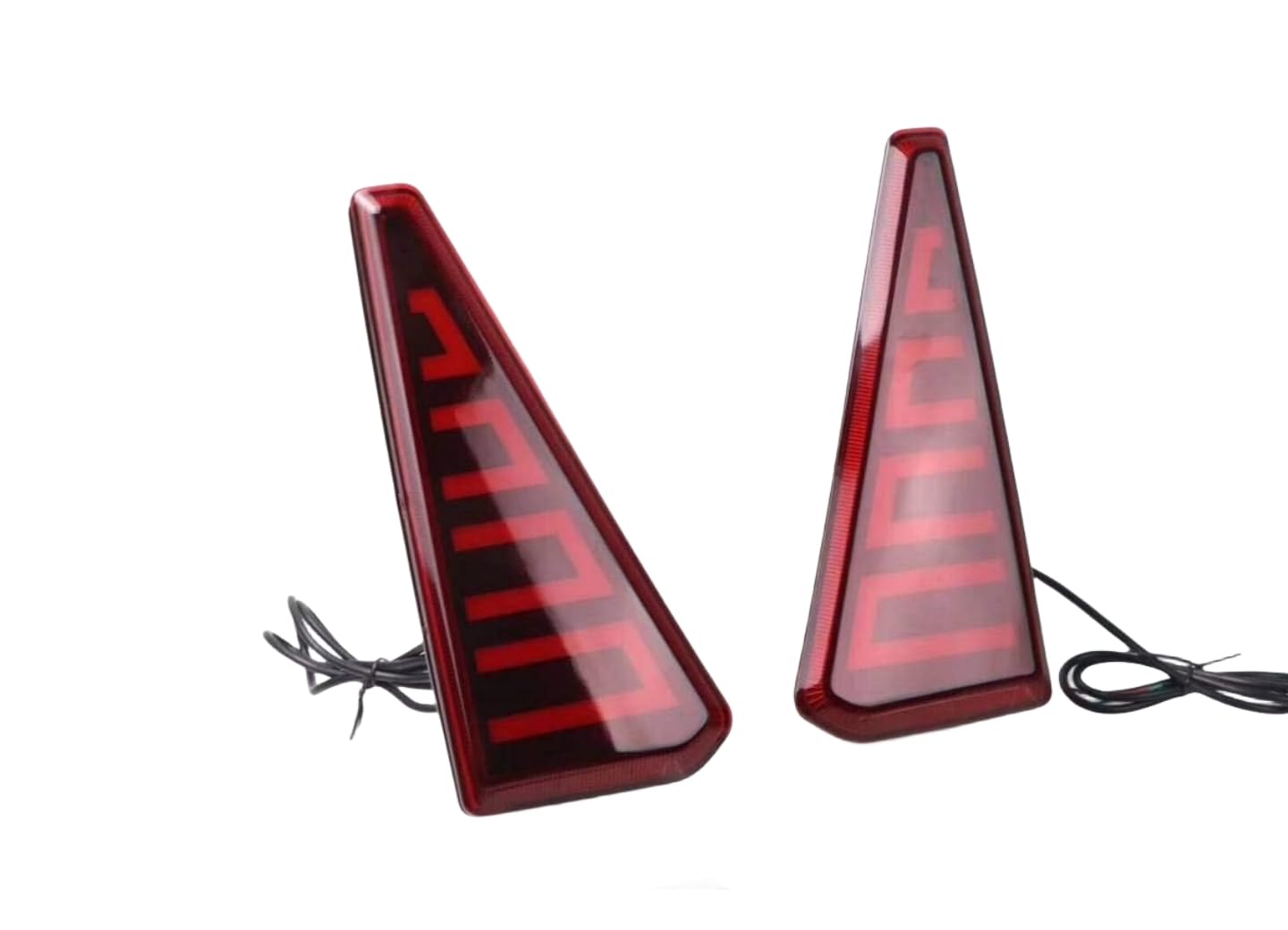 

Светодиодный отражатель серии NOAH VOXY 80 Серия Voxy ZS Noah IS Задний бампер Length 20cm, Width 10cm, красный