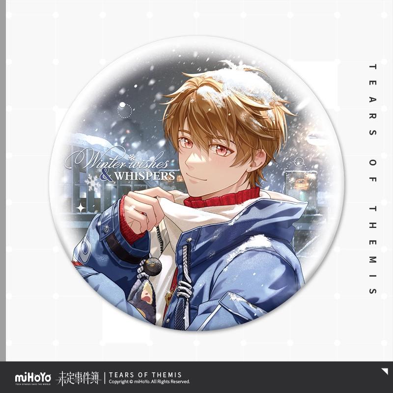 

Sunsyea Tears of Themis Official Merch miHoYo Original Authentic JYLX Series Badge Colored Paper Raven Libra Adjudicator King