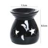 Durable Candle Essential Oil Burner Colorful Aroma Candle Holder Star Moon Incense Burner  Tealight
