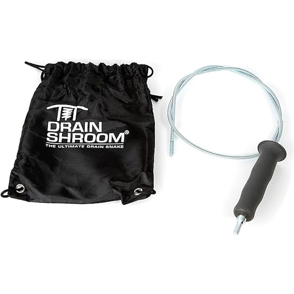 42 Inch Plumbing Drain Snake Auger Hair Clog Remover Adapter Sink Bathtub Power Drill Cleaning Tool