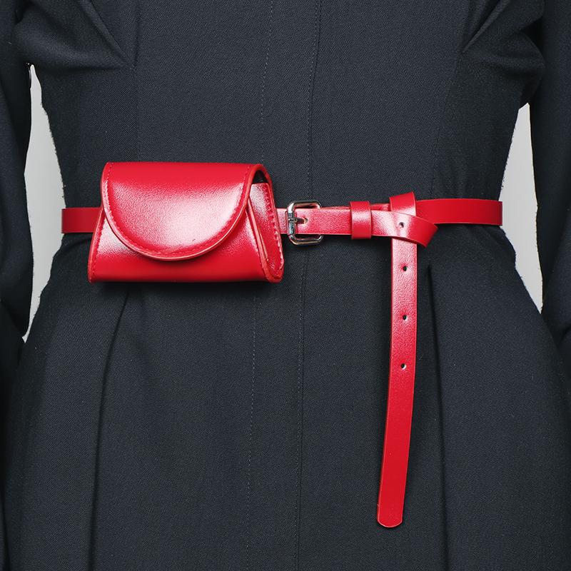 Korejská retro ledvinka: Dámská Mini Ledvinka, Kapsička na Mince & Držák na Klíče - Nové Doplňky 2025