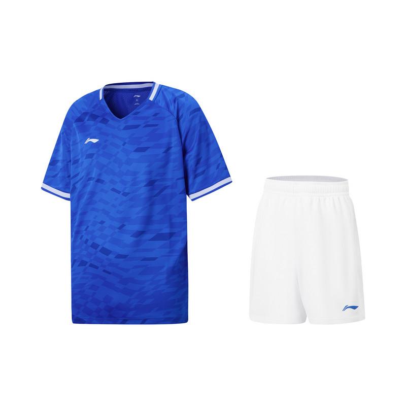 Li Ning Casual Sportswear Men s Crystal Blue/White YATW005-2 2XL