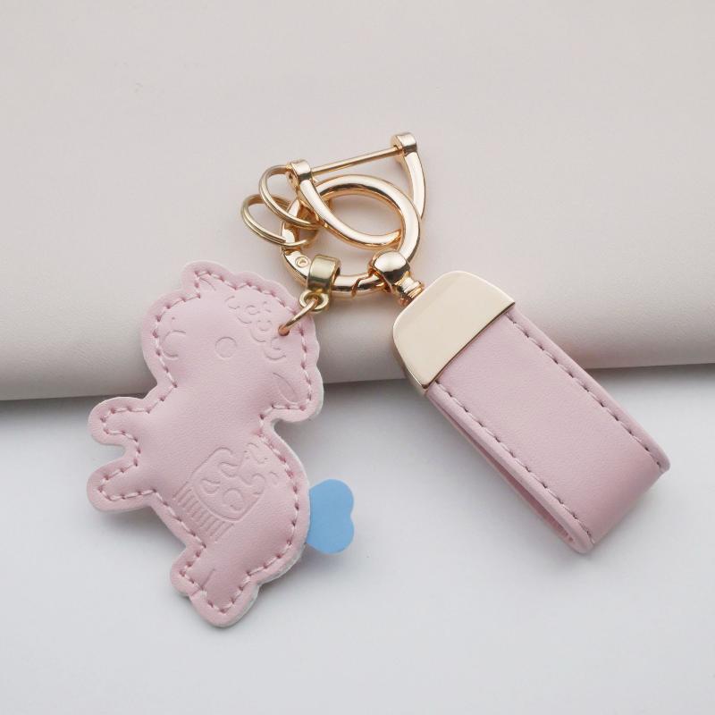 2027 Year Of The Sheep Pu Leather Goat Bag Hanging Pendant Cute Design For Decorating Handbags Backpacks Keyrings
