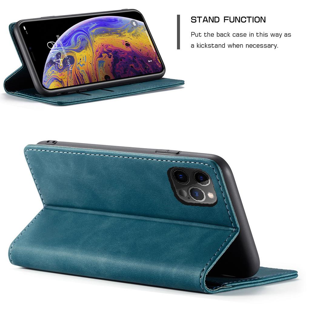 Phone Case Leather Phone Cover Retro Frosted Mobile Holder