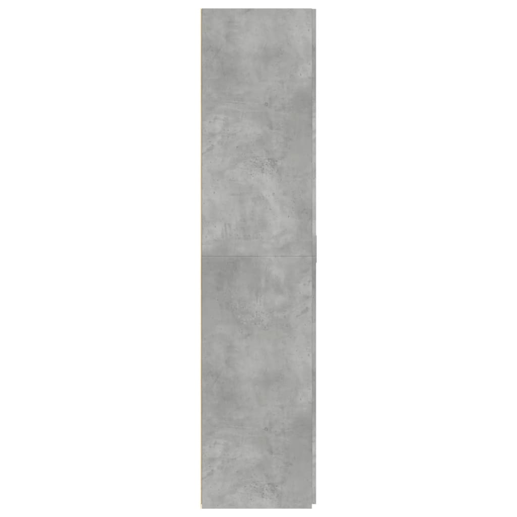 Highboard Concrete Grey 80 x 42.5 x 185 cm Particleboard