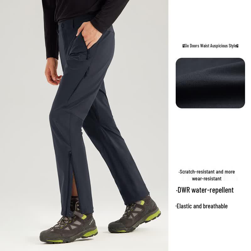 TuoLuzhe Men's Outdoor Windproof Hiking Pants