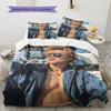 Rudy Pankow JJ Maybank Pattern Bedding,Quilt Set Quilt Cover Pillowcase Home Birthday Gift(1 * Duvet Cover + 2 * Pillowcase, Without Core)