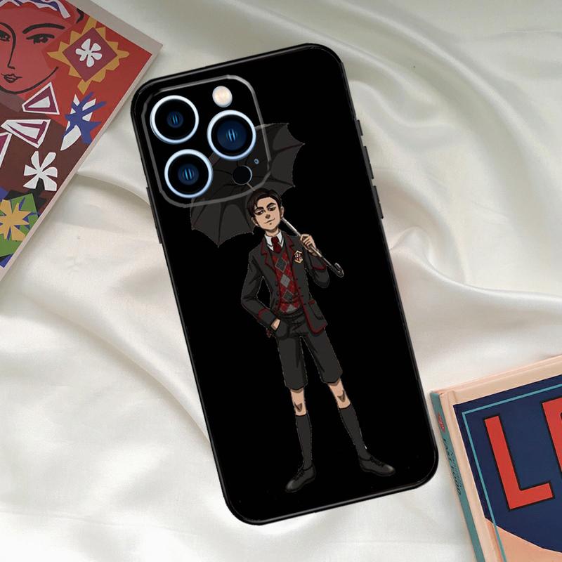 Umbrella Academy Phone Case For iPhone 16 14 13 12 11 15 17 Pro Max 15 16 Plus 13 Mini 16e 17 Air Funda Cover
