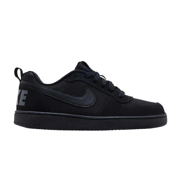 Nike Court Borough Low GS Triple Black 37.5