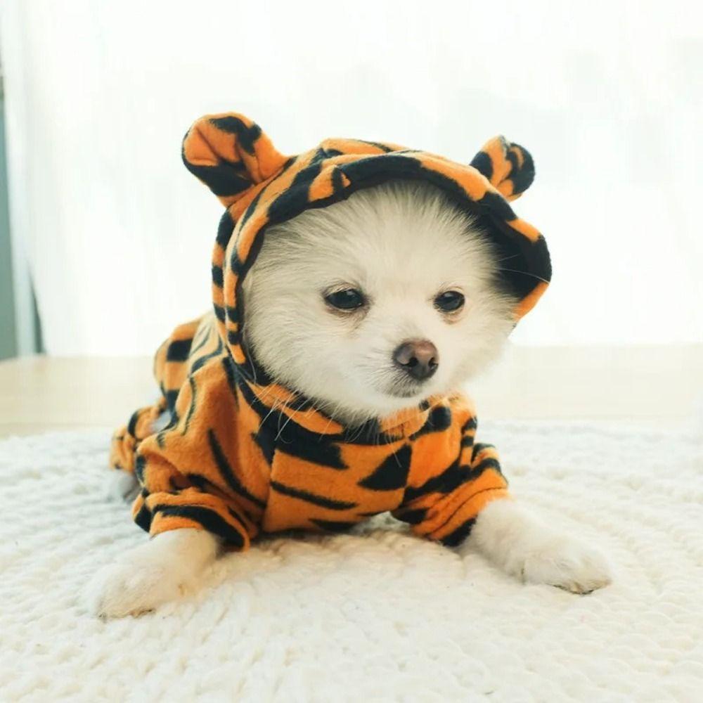 Pet Clothing Dog Clothes Warm Fleece Puppy Cat Costume Cute Pet Dogs Hoodie