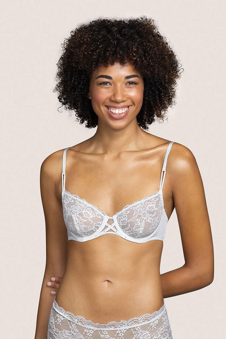 

Бюстгальтер с мягкой чашкой Andres Sarda (92373) 75B білий