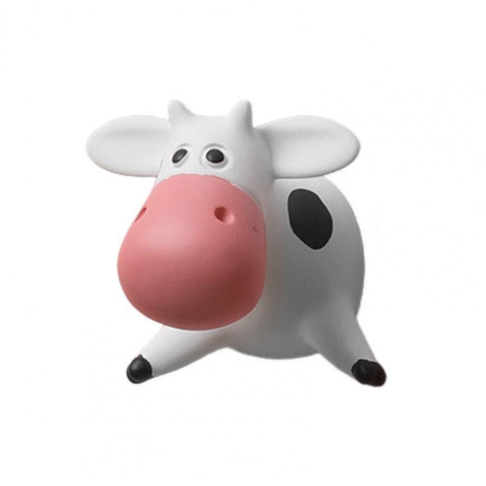 Dairy Cow Refrigerator Magnet Resin 3D Cattle Animal Microwave Oven Whiteboard Notes Photo Fridge Magnet Home Kitchen Decoration