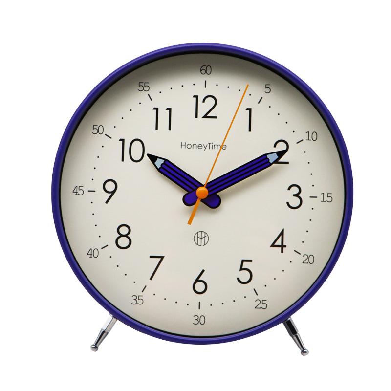 Table Clock Desktop Clock Ornaments Living Room Display Table Clock Home Desktop Sitting Clock New Simple Pendulum Clock