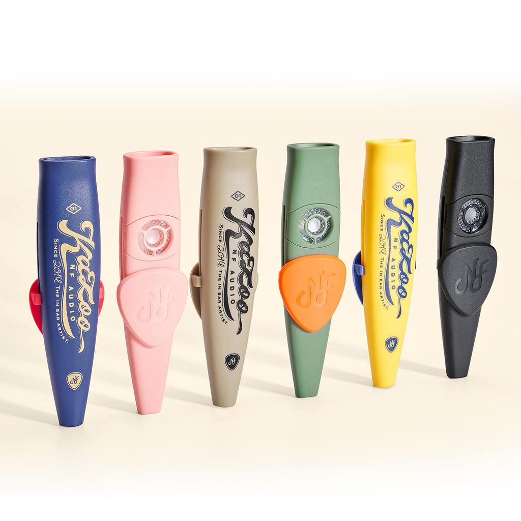 NF Audio a Kazoo with made by a professional audio equipment Features the same diaphragm as earphones and wind Kazoo01, professional-grade strap,