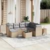 VidaXL Garden Lounge Set with Cushions 8 Pcs, Patio Sofas, Patio Furniture Set, Outdoor Furniture, Mix 3263225