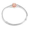 Baopon Høykvalitets Vintage Sølvbelagt Charm Armbånd Europeisk Stil Slangekjede Passer DIY Merkevare Armbånd For Kvinner Smykker