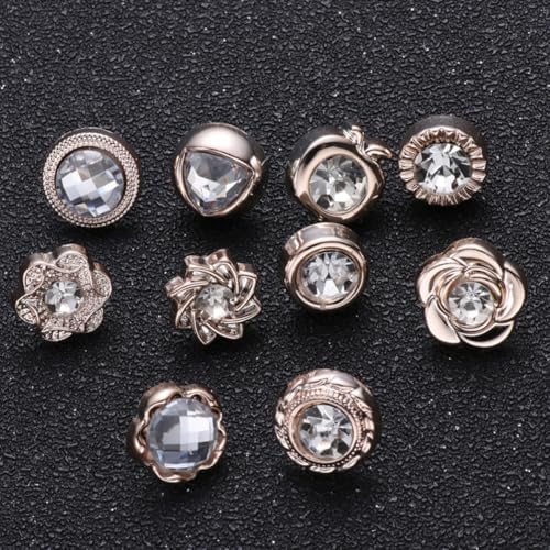 LRXIYODE 20 Pcs Pearl Brooch Pins for Women Cardigan Decorative Corsage Fashion Safety Brooches Random Color