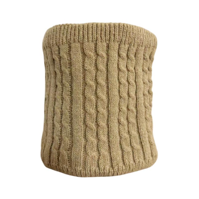 Winter Scarf Men and Women Solid Color Warm Neck Cover Windproof Outdoor Anti-cold