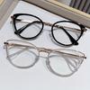 Cat-Eye Metal Frame Reading Glasses for Men & Women Office Eyewear Modern Eyewear Premium Eyewear Vision Aid