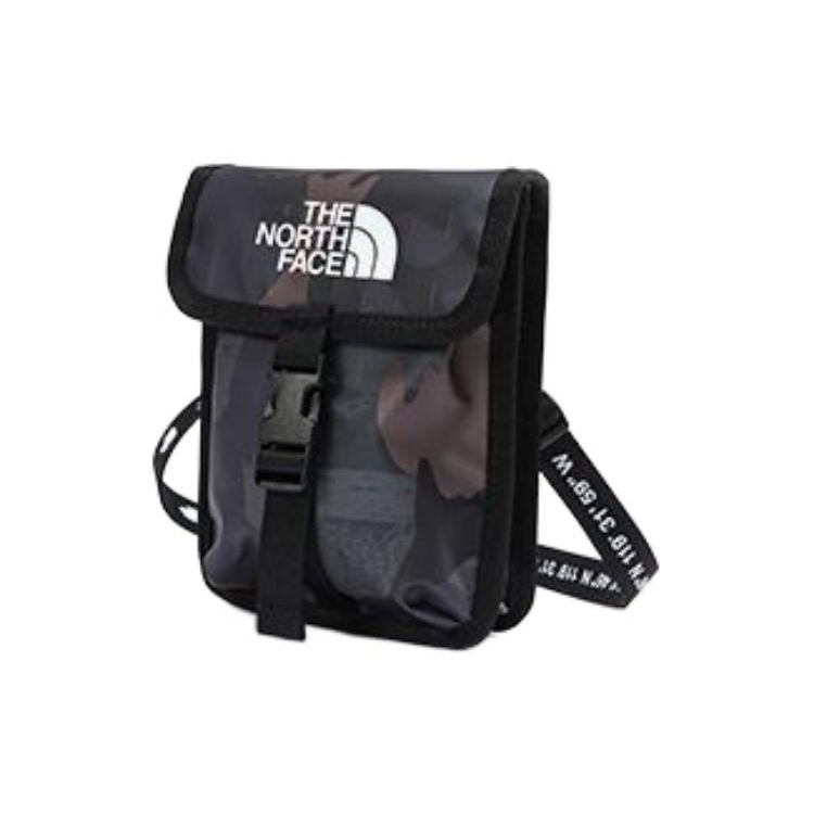 The North Face 1.4L Convenient Double-Layer Storage Pocket Crossbody Shoulder Outdoor Bag Unisex Bags Camouflage NF0A7QU767Y-OS