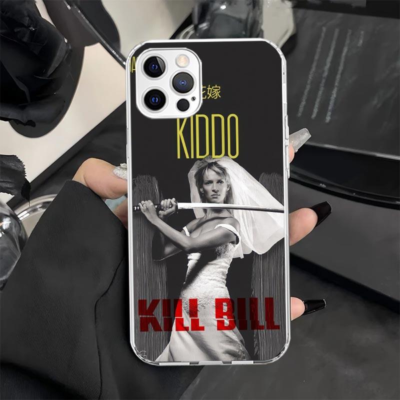 Kill Bill Phone Case for iPhone 11 12 13 Mini 14 15 Plus 16 Pro Max 17 Air 16E 7 8 SE 17ProMax Soft Fundas Cover 11 14 15 16 Pro