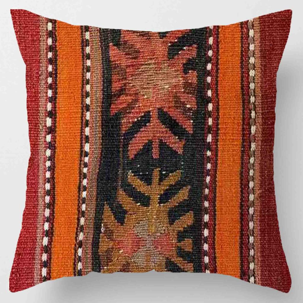 Bohemian Pillowcase Home Decor Polyester Comfortable Seat Cushion Geometric Cushion Family 45* 45cm Pillowcase