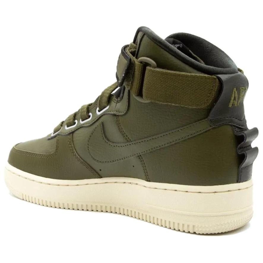 Nike Womens Air Force 1 High Utility 'Olive Canvas' (women's sizes) Olive Canvas / Light Cream-Sequoia-Olive Canvas Skate Shoes AJ7311 300