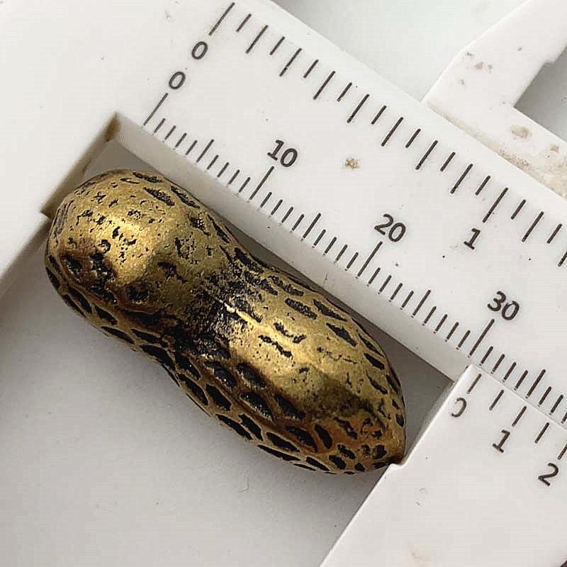 Stray coins, brass antique, antique bronze peanuts, creative shaped ornament copper coins, gold peanuts, zinc silver peanuts