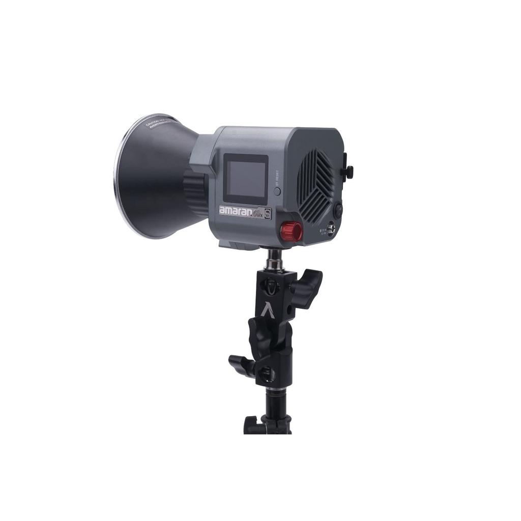 Aputure Amaran 60x S Small LED Video Photography Light 65W Output Color Temperature with Bowens Mount App Control Power Supply for Photography