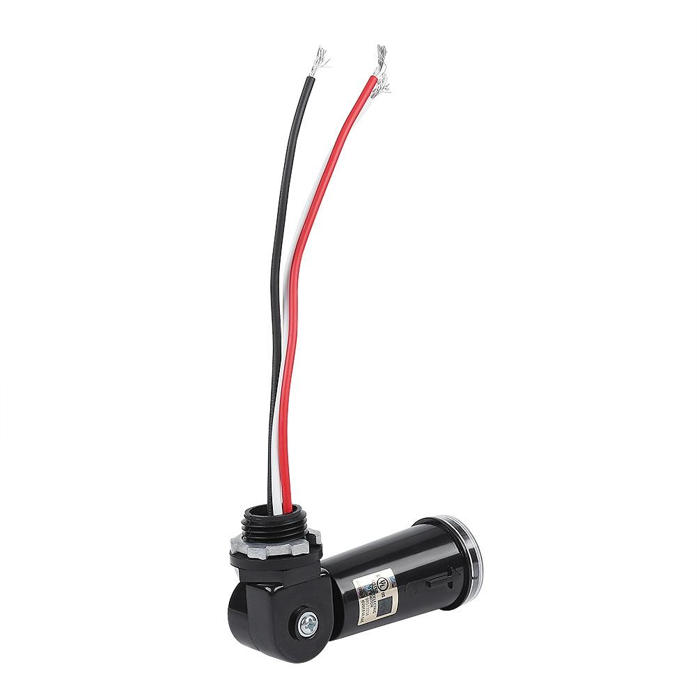 120V LED Light Sensor Control Automatic On Off Photoelectric Switch for Outdoor Light Fixtures