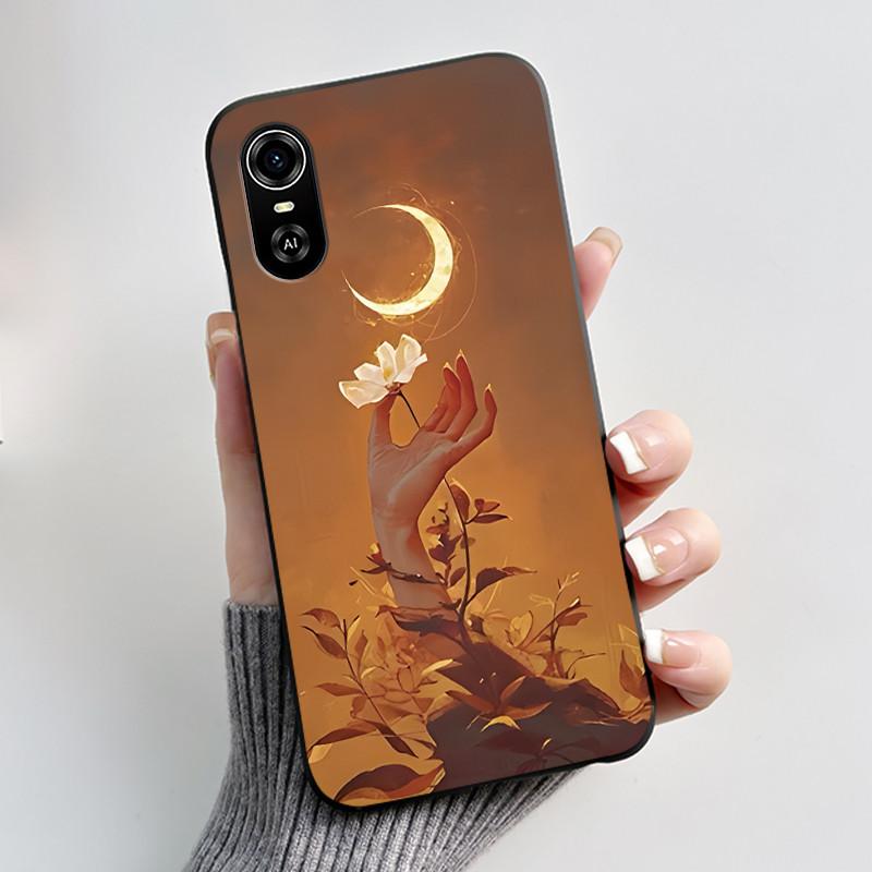 For ZTE Blade A31 Plus / BladeA31 Case Matte Black Aesthetic Luxury Cute Cool Boys Girls Pattern Casing Soft Silicone Back Cover
