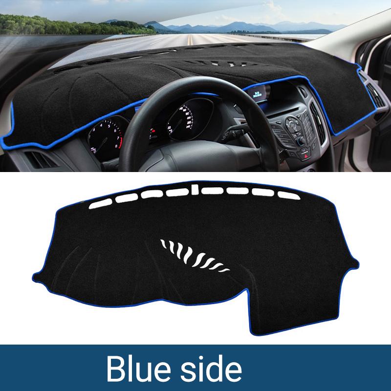 Abaiwai For Ford Focus 3 Mk3 2011 2012 2013 2014 2015 2016 2017 Car Dashboard Mat Sun Shade trument Desk Non-slip 3d Parts