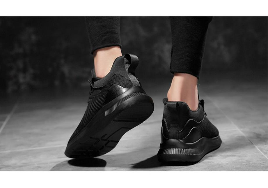 2023 Men's Breathable 10cm Hidden Height Casual Mesh Sport Shoes