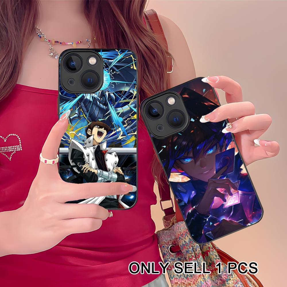 Yugioh Seto Kaiba Phone Case for iPhone 17 16 15 14 13 12 11 X XR XS Air Pro Max Plus Mini Skin Feel Cover