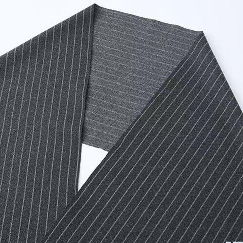 Kaslead New Arrival Women's Clothing Fashion Style Fashion All-Match Stripes Woolen Scarf Baggy Coat