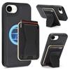 Case for iPhone 17e - TPU+Leather/PU, Black, MagSafe
