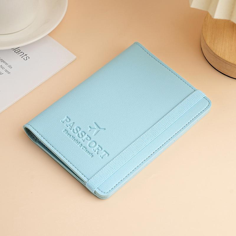 Waterproof Passport Holder Covers Case Travel Pu Leather Credit Card Wallet Cute Passport Book For Women/Men Passport Cover