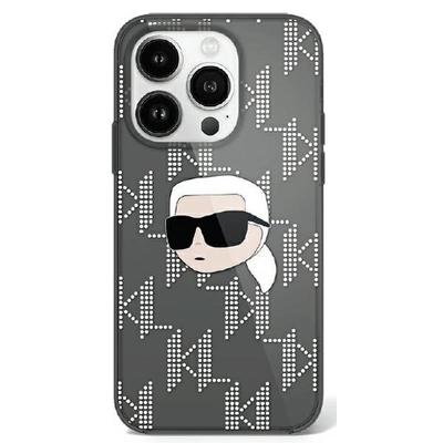 Karl Lagerfeld Klhcp16Shklpkhk Iphone16 6.1 Czarny/Black Hardcase Iml Karl Head Electroplated