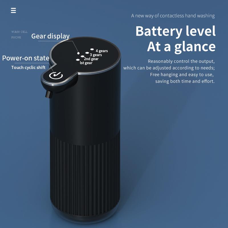 Type C Rechargeable Automatic Soap Dispenser Touchless Foaming Soap Dispenser 380MLUSB Electric IPX5 Waterproof Soap Dispenser