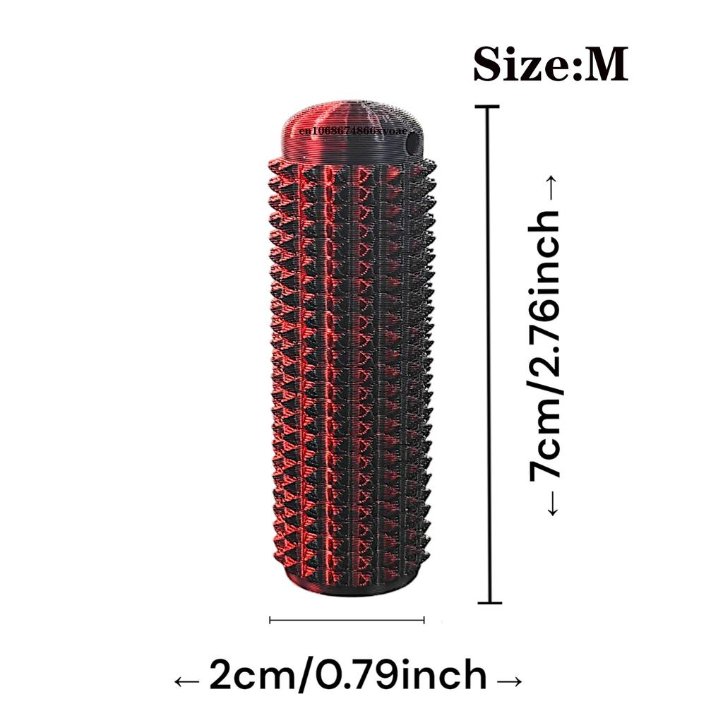 3D Printed Little Ouchies Spiky Sensory Toys Stress Relief Spiky Grippie Stim Keychain Stimming Toys Mini Grippie Fidget Toys