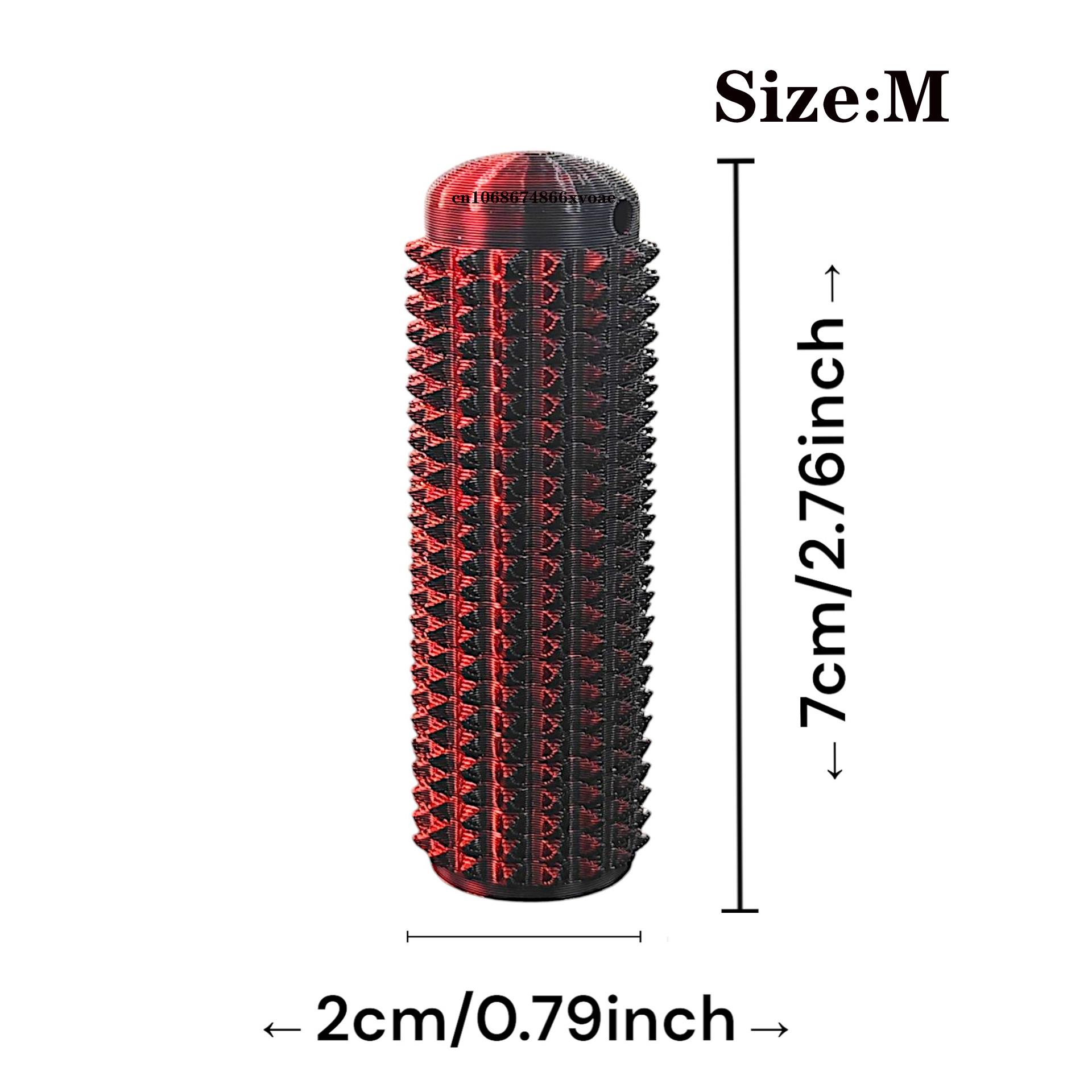 Маленькие колючие сенсорные игрушки, напечатанные на 3D-принтере, для снятия стресса, колючий гриппи, стим-брелок, мини-гриппи, фиджет-игрушки