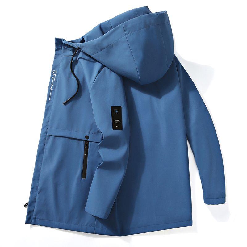 Men's Autumn Windbreaker Man Oversize Windshield Jacket Men Spring Coat Mens Jackets Male Wear Clothes