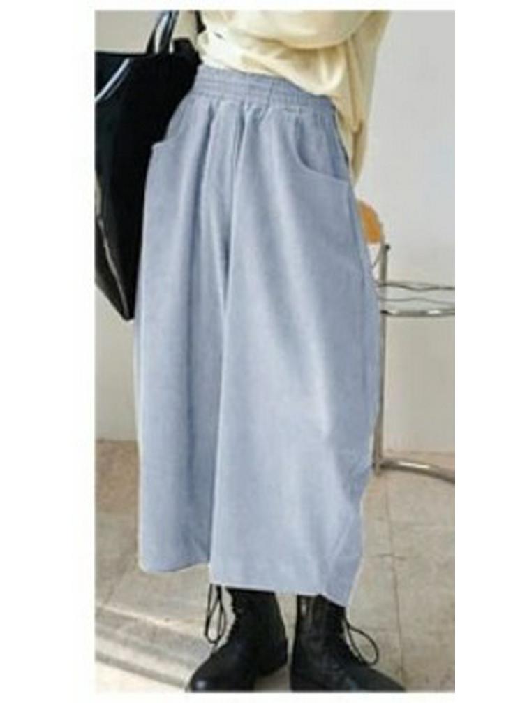 Dámské ležérní banánové kalhoty plus size - Jarní kolekce 2023, Volný devítibodový styl harémového typu se širokými nohavicemi