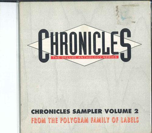 CD РАЗЛИЧНЫЕ  Хроники Делюкс Антология Серия  SACD739 POLYGRAM RECORD 1993 США Рок Б/у